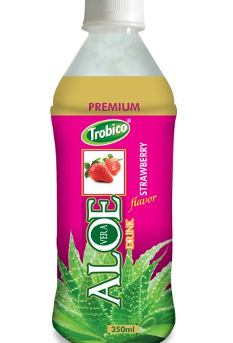 Trobico Aloe vera strawberry flavor pet bottle 350ml